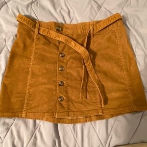 High rise A-Line Skirt